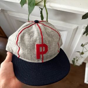 Portland beavers - Ebbets field flannels fitted hat (7 1/2)